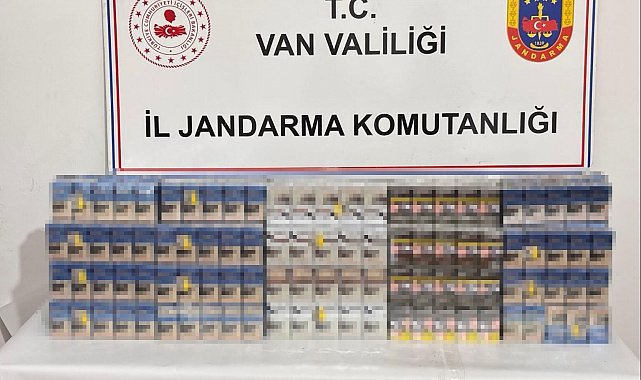 Van'da silah ve kaçak sigara ele geçirildi