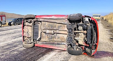 Van'da trafik kazası: 1 ölü, 2 yaralı