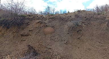 Vatandaşın ihbar ettiği tarihi küp boş çıktı