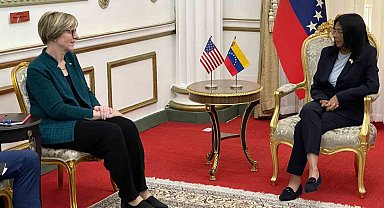 Venezuela Geçici Devlet Başkanı Rodriguez, ABD'li temsilciyle görüştü