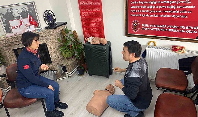 Veteriner hekimlere ilkyardım eğitimi