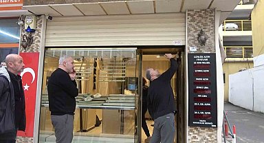 Yalova'da film gibi kuyumcu soygunu