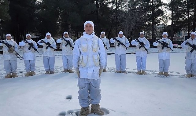 Yalova'da örülen 400 bere Siirt'teki komandolara ulaştırıldı