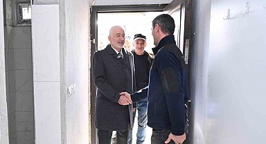 Yangında evini kaybeden aileye yeni yuva