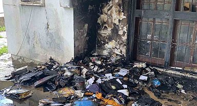 Yangında kundaklama şüphesi