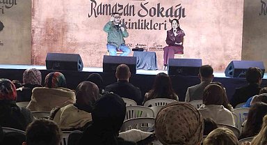Yazar Hayati İnanç ve Prof. Dr. Oytun Erbaş Beykoz'da 'Ramazan Sokağı' etkinliklerine konuk oldu