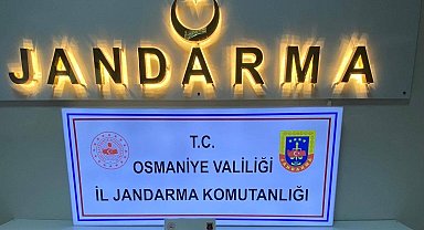 Yedek lastikten 2 kilo esrar çıktı