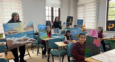 Yeşilyurt Belediyesi'nden çocuklara sanat dolu bir yolculuk