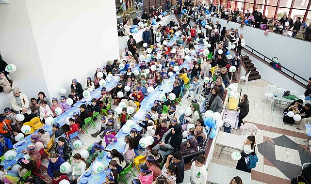 Yıldırım'da minikler için iftar vakti