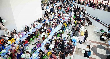 Yıldırım'da minikler için iftar vakti