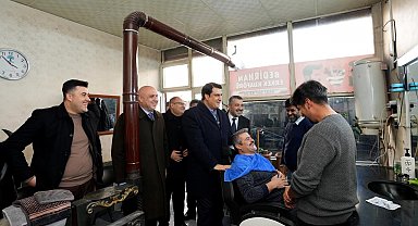 Yılmaz'dan Aktoprak, Yığınlı ve Kızıkhamurkesen mahallelerinde projeleri yerinde inceledi