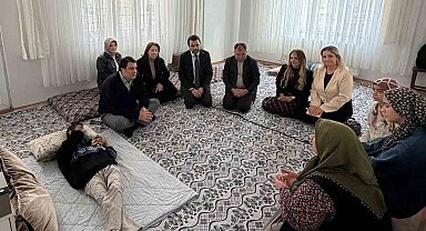 Yılmaz'dan çocuklara moral ziyareti