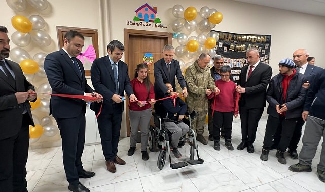 Yüksekova'da özel öğrenciler için 'Uygulama Evi' açıldı