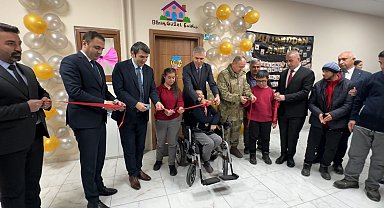 Yüksekova'da özel öğrenciler için 'Uygulama Evi' açıldı
