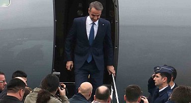 Yunanistan Başbakanı Miçotakis, Cumhurbaşkanı Erdoğan ile görüşmek üzere Ankara'da