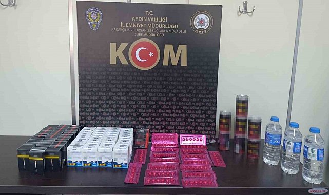 Yüzlerce makaron ele geçirildi