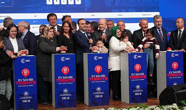 Yüzyılın Konut Projesinde Denizli Kura Çekimi yapıldı