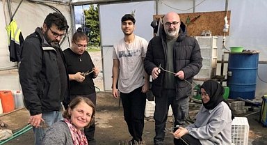 Zeytincilik öğrencileri BAÇEM'de uygulamalı eğitim aldı