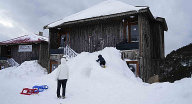 Zigana Dağı sömestir tatili boyunca 80 bin ziyaretçiyi ağırladı