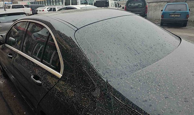 Zonguldak'ta gökten çamur yağdı