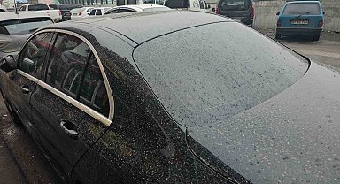 Zonguldak'ta gökten çamur yağdı