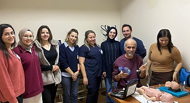 Zonguldak'ta sağlıkçılara 'hayat kurtaran' eğitim