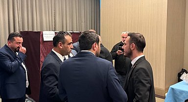 Zonguldak'ta şoförler odası seçimlerinde gergin anlar