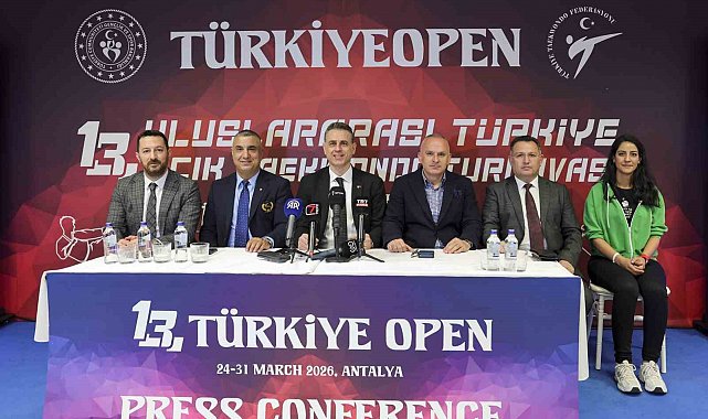 13. Uluslararası Türkiye Açık Taekwondo Turnuvası'nda heyecan yarın başlıyor