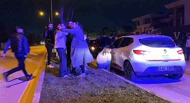 2 otomobilin çarpıştığı kazada 1 kişi yaralandı