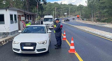 202 sürücünün sürücü belgesi geçici olarak iptal edildi