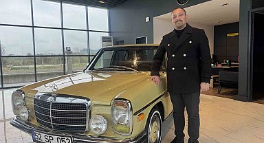 25 bin liraya aldı, 1 milyon lira harcadı: Ordulu klasik tutkunu yarım asırlık aracı fabrikadan çıktığı ilk günkü haline döndürdü