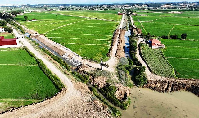 2,5 milyar TL'lik sulama projesi, 2 ilçe ve 14 mahalleye fayda sağlayacak