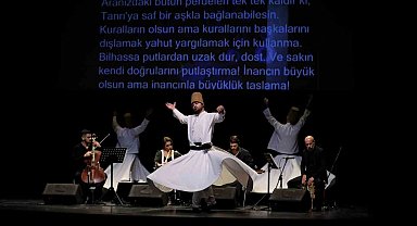 'Şems'in 40 Kuralı' Bursa'da ney tınısıyla hayat buldu