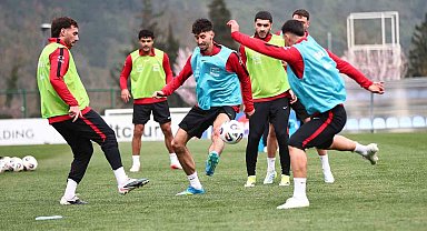 A Milli Futbol Takımı, Kosova maçı hazırlıklarına başladı