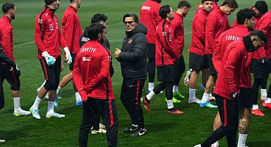 A Milli Futbol Takımı, Romanya maçının hazırlıklarını sürdürdü