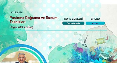 AB tescilli Kayseri pastırması için özel kurs