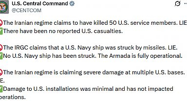 ABD ordusu, İran karşısında önemli kayıplar verdiği yönündeki iddiaları yalanladı