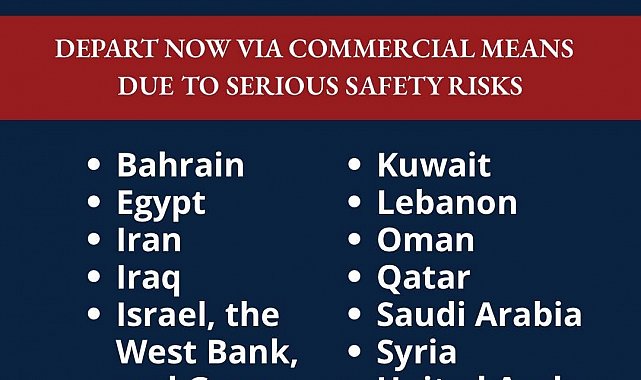 ABD'den 16 ülke ve bölgedeki vatandaşlarına ciddi güvenlik riski uyarısı: "Derhal terk edin"