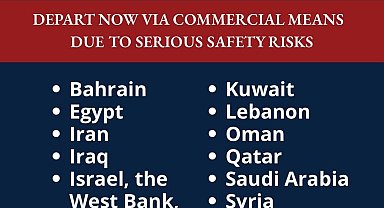 ABD'den 16 ülke ve bölgedeki vatandaşlarına ciddi güvenlik riski uyarısı: "Derhal terk edin"