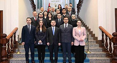 Adalet Bakanı Gürlek, gazetecilerle bayramlaştı