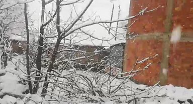 Adana'da Mart ayında kar sürprizi