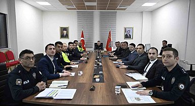 Adıyaman'da haftalık asayiş değerlendirme toplantısı yapıldı