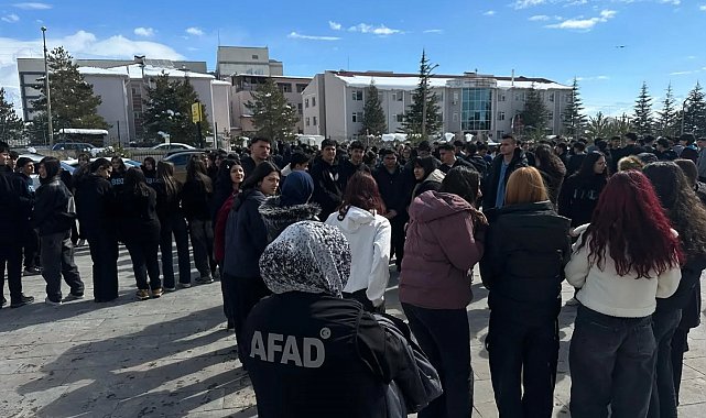 AFAD'dan öğrenci ve öğretmenlere afet farkındalık eğitimi