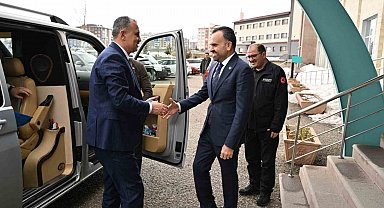 Ağrı Valisi Bozkurt'tan Erzurum'da yoğun temas trafiği