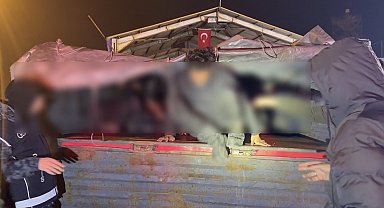 Ağrı'da 165 düzensiz göçmen yakalandı