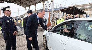 Ağrı'da bayram tedbirleri artırıldı