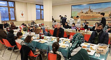 Ağrı'da öğrenci ve velilere yönelik iftar programı düzenlendi