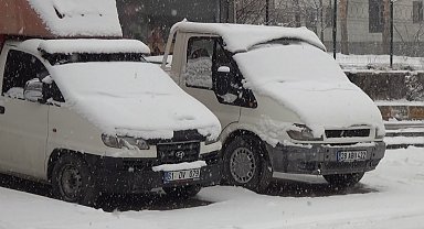 Ahlat'ta mart karı sürprizi: 11 köy yolu ulaşıma kapandı
