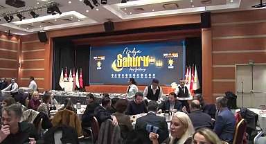 AK Parti İstanbul İl Başkanlığı'nda basın mensupları için sahur programı düzenlendi