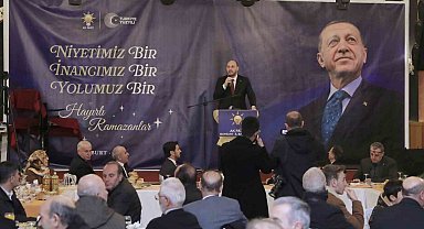 AK Parti Teşkilatı Bayburt'ta iftar sofrasında bir araya geldi